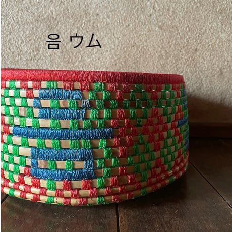 韓国のかご ピッピ 福とセマウム運動 ヴィンテージ