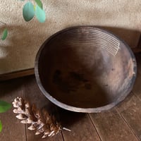 木彫りの鉢 イナムバク(ハムジバク)アンティーク