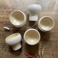 hapun pottery/フリーボウル ナチュラル 変形シリーズM