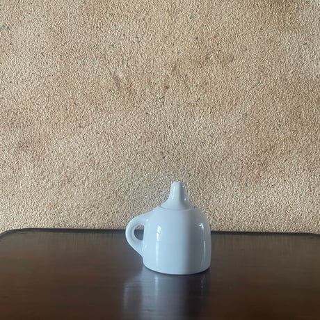 韓国の陶器のオイルランプ火の用心/ヴィンテージ