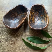 韓国 済州島のハムジバク 木彫りの器 ヴィンテージ