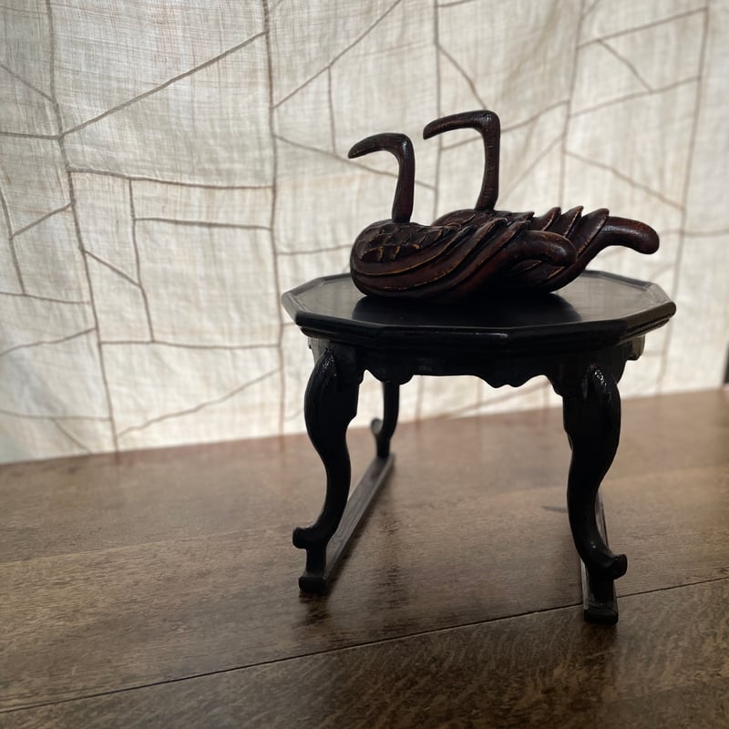 韓国の木彫りの鳥ペア ヴィンテージ | hapun