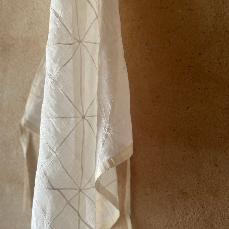 小ぶりな縁シルクポジャギ/アンティーク | hapun