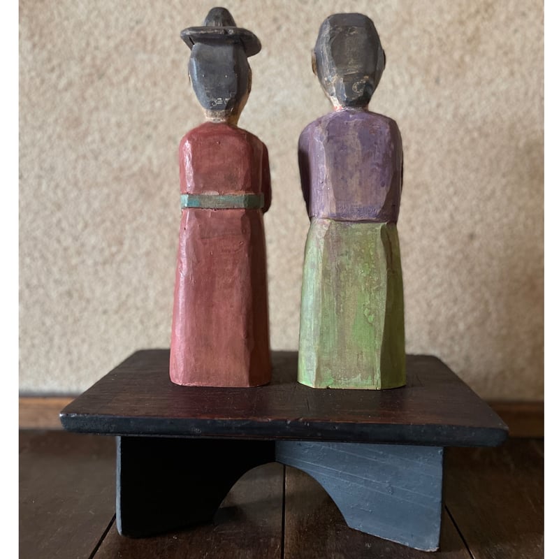 韓国の木彫りの人形 ヴィンテージ | hapun