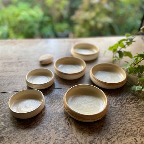 hapun pottery/チャンギ浅鉢 ナチュラル