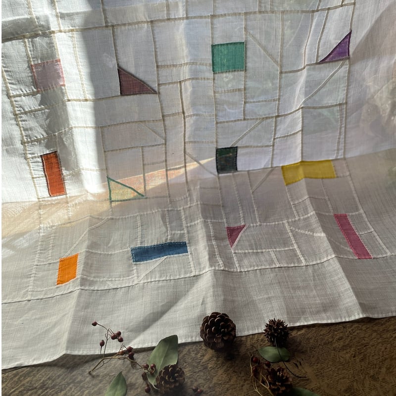 新しい縦長のカラフルポジャギ 1 | hapun