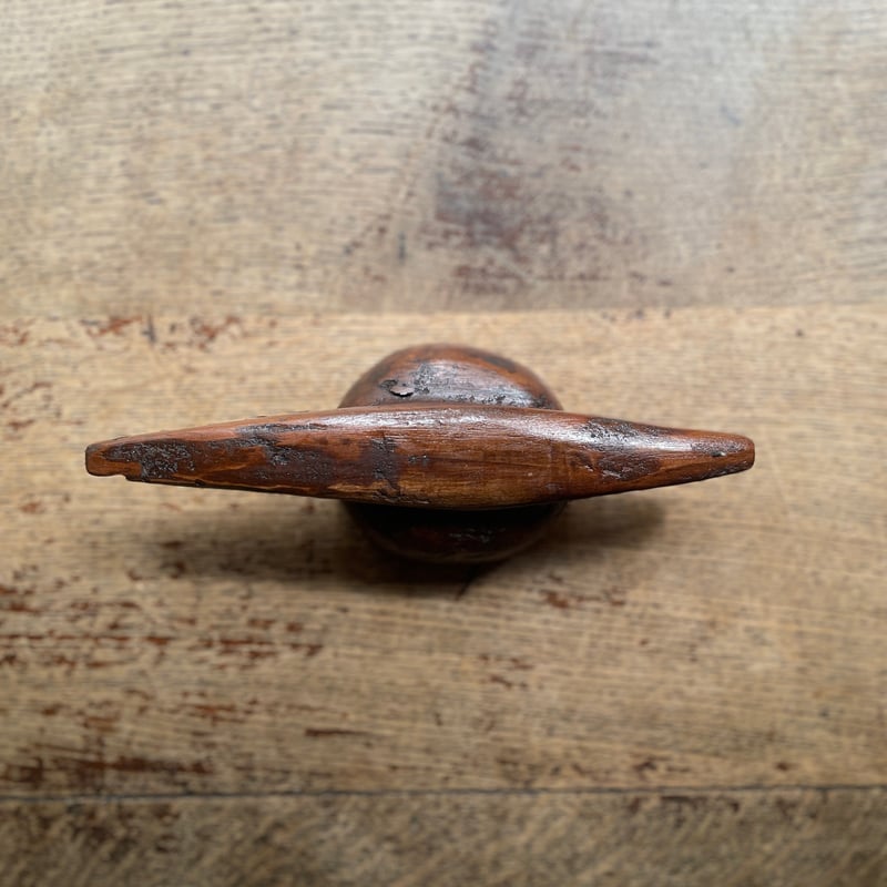 韓国の古い木のはんこ AとB 餅型 | hapun