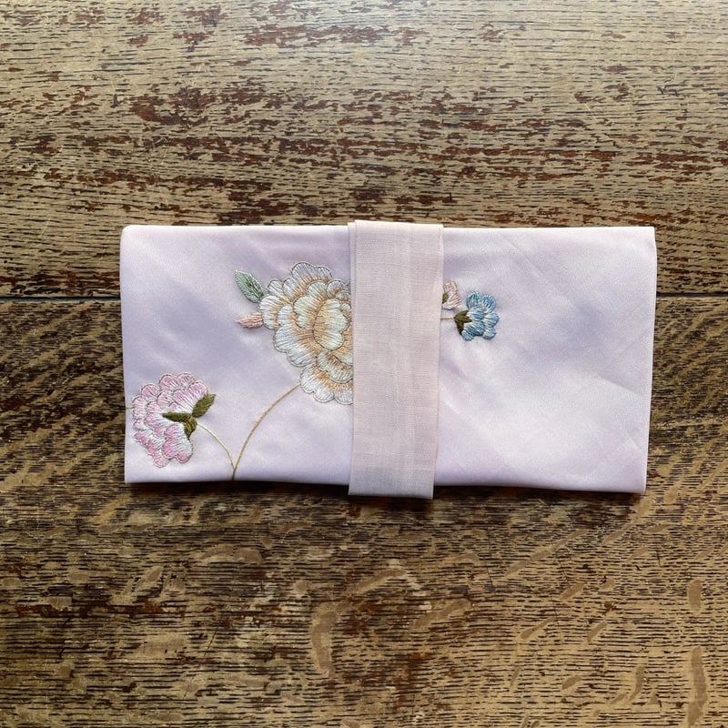 韓国の刺繍の布封筒/ヴィンテージ | hapun 