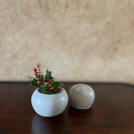 morina pottery /雪だるま