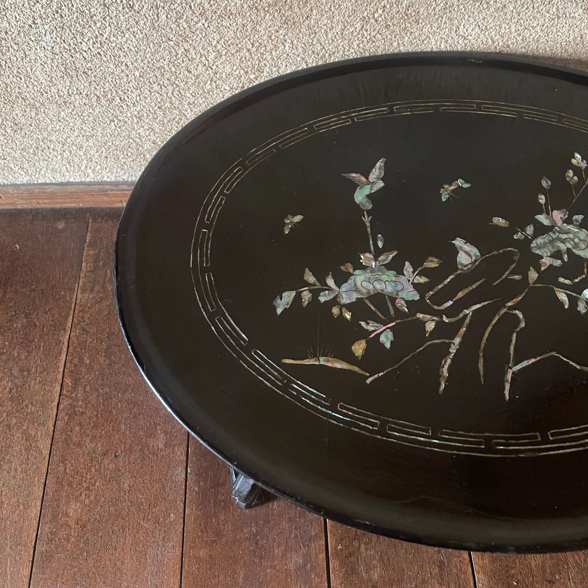 韓国の螺鈿のソバン/楕円/アンティーク | hapun