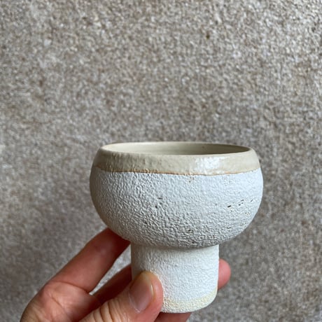 hapun pottery/フリーボウル ナチュラル 変形シリーズS
