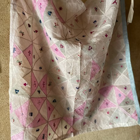手刺繍のポジャギ アンティーク