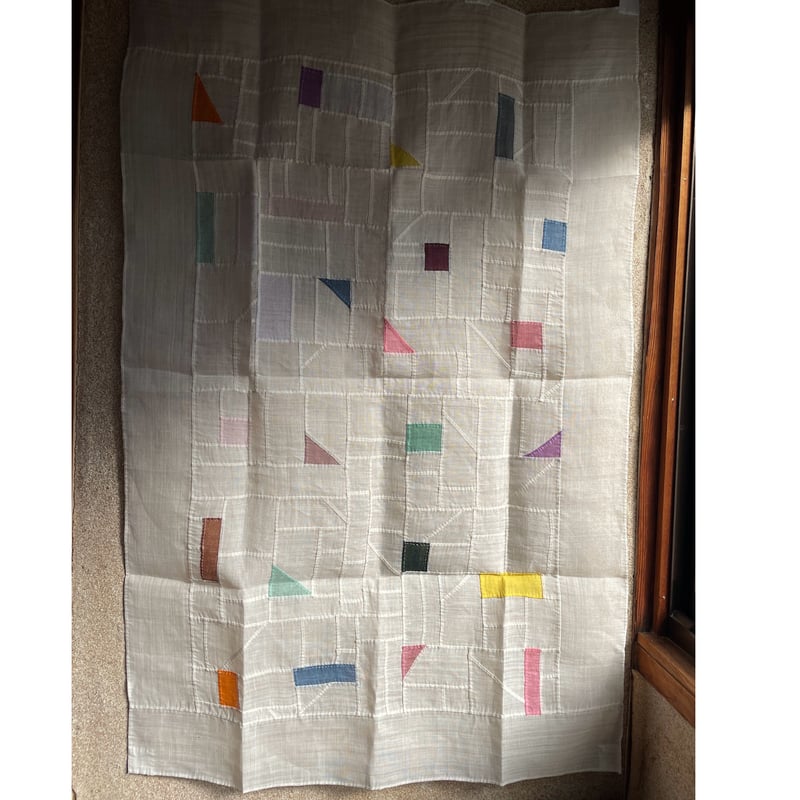 新しい縦長のカラフルポジャギ 1 | hapun