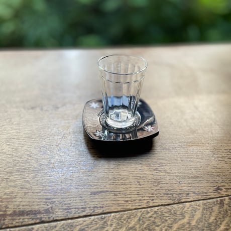 螺鈿細工の茶托 ヴィンテージ