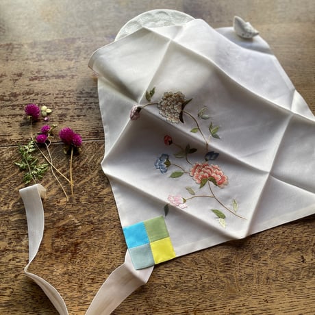 韓国の刺繍の布封筒/ヴィンテージ