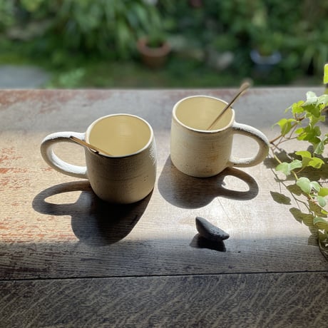 hapun pottery ナチュラルマグカップ