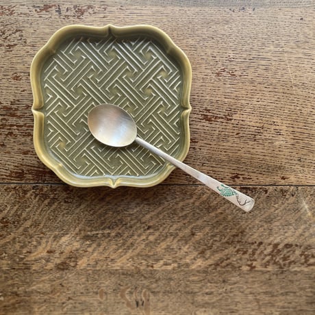 韓国の子供用 銀のスッカラ/ヴィンテージ