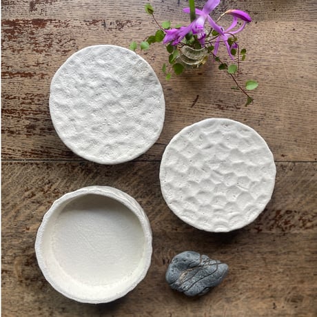 hapun pottery/高台皿カマンベール