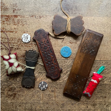 ともなさま♡感謝価格‪ෆ‪ハンドメイド❁アンティーク糸巻きタペストリー ともなさま♡感謝価格‪ෆ‪ハンドメイド❁アンティーク糸巻き‬‬