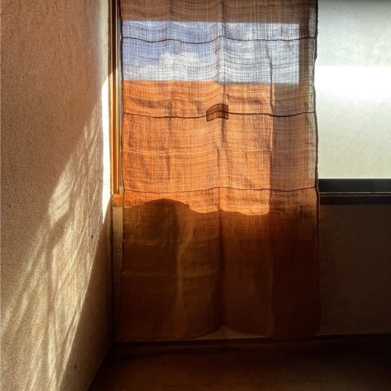 韓国の柿渋染めの古布 | hapun