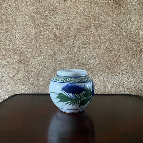 韓国の古い花壺 ヴィンテージ