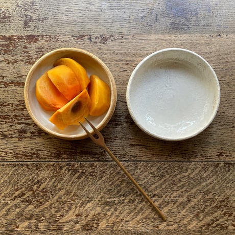 hapun pottery/チャンギ浅鉢 ナチュラル