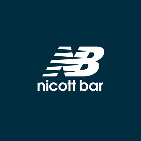 【期間限定受注販売】NB-LOGO Hoodie [NAVY] /NICOtt bar【12月28日〜1月8日まで】