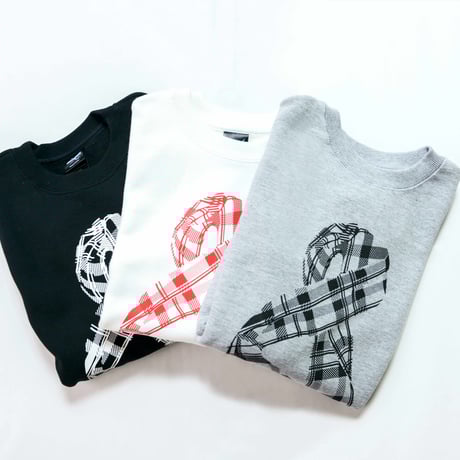 SCARF"8" CREW NECK [WHITE] /8otto