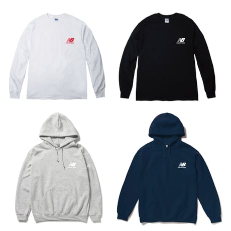 【期間限定受注販売】NB-LOGO Hoodie [NAVY] /NICOtt bar【12月28日〜1月8日まで】