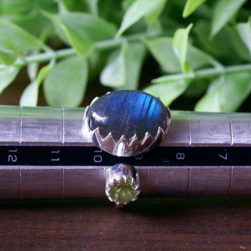 925 ペリドット リング サイズ11 CHAUMET 11号Chaumet/ショーメ ペリドット リング・指輪