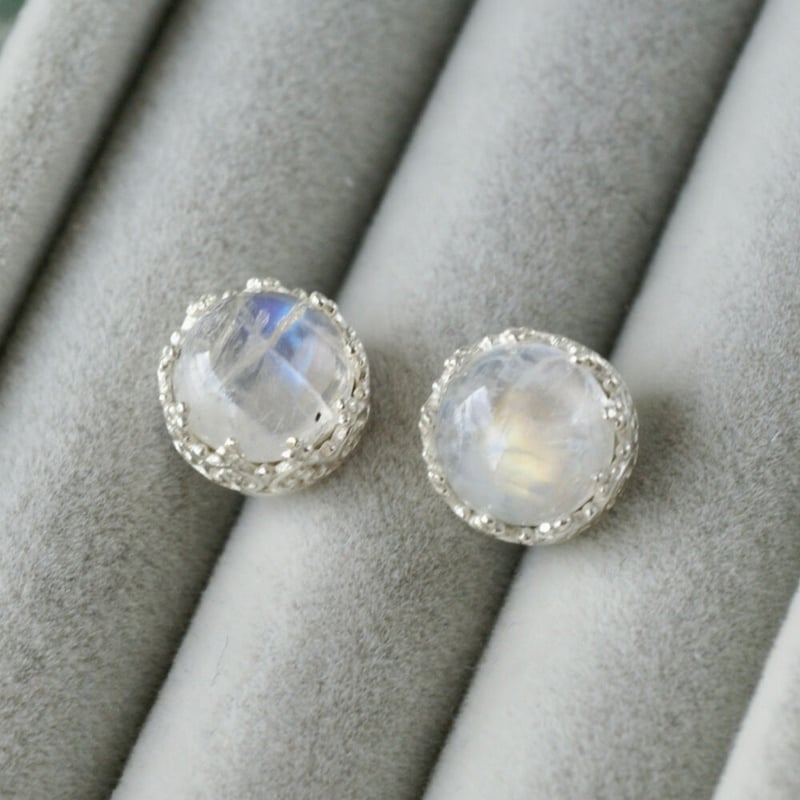 ドラゴンクロウピアス【ソカロ】2点セット SV925 レインボームーンストーン ドラゴンクロウピアス【ソカロ】2点セット SV925 レインボームーンストーン