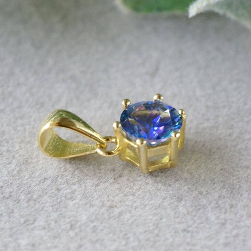 18K トパーズ ペンダント DEVAS 7月土日限定 7%クーポン▽ ペンダントトップ 18金 k18 18