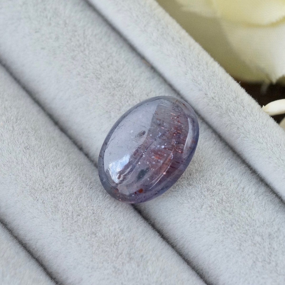 アイオライトサンストーン ラウンド 18kgp リング 3月誕生石 再販x2 アイオライトサンストーン 7号〜フリーサイズリング