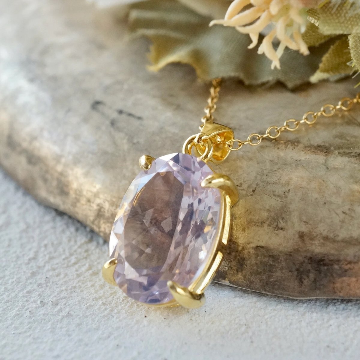 新品未使用⭐︎スコロライト　ペンダントトップ Handmade】スコロライト（ラベンダーアメジスト） ペンダントトップ