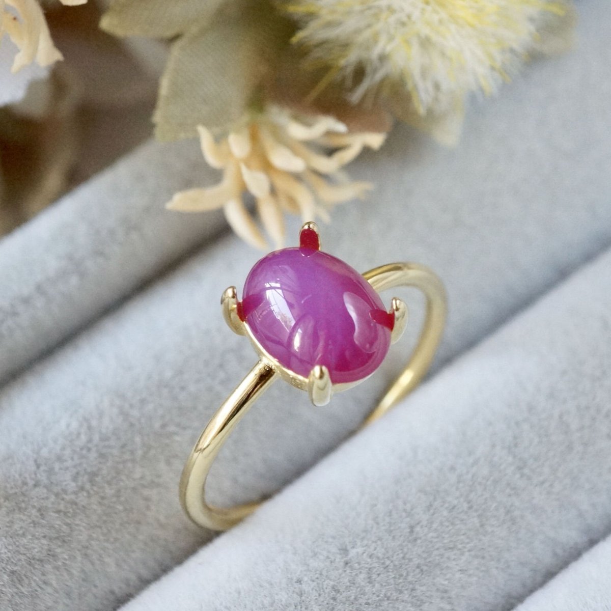 18金　ルビーリング　9号サイズ fit=scale-down,w=1200