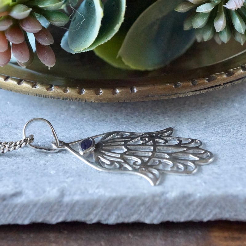 シルバー925 GP レプロサ製ワカス ブローチ/ペンダントトップ/置物