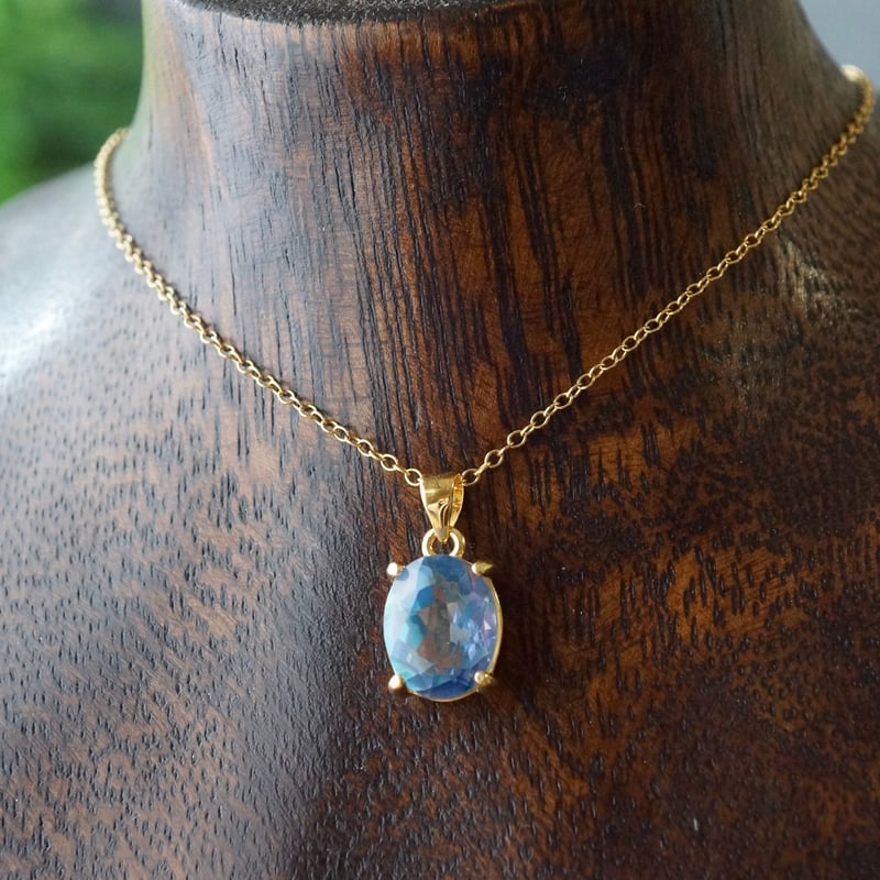 【未使用】ペンダントトップ ペンダントヘッド 18K スター ゴールド パープル pzh14pgs3.jpg