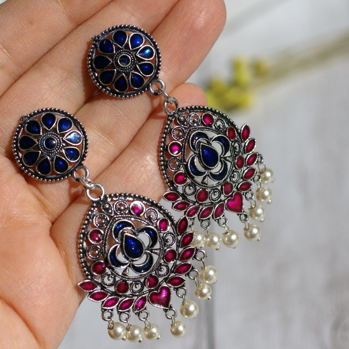 軽量】シルバー ミーナカリピアス（al-44） | Ratna gemstones
