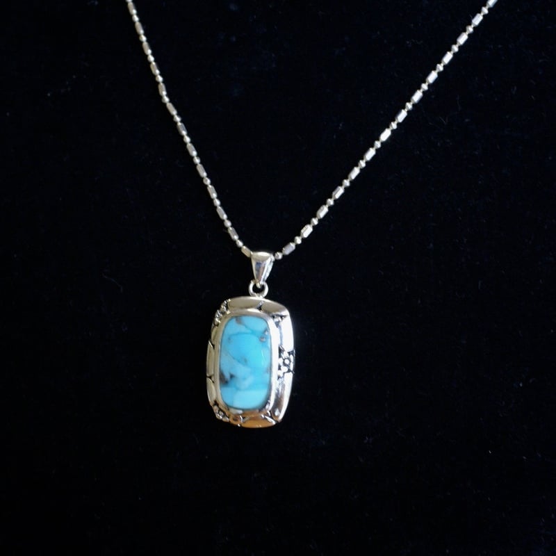 【silver925】ターコイズ ペンダントトップ ターコイズ ペンダントトップ シルバー925 （sv-219） | Ratna gemstones