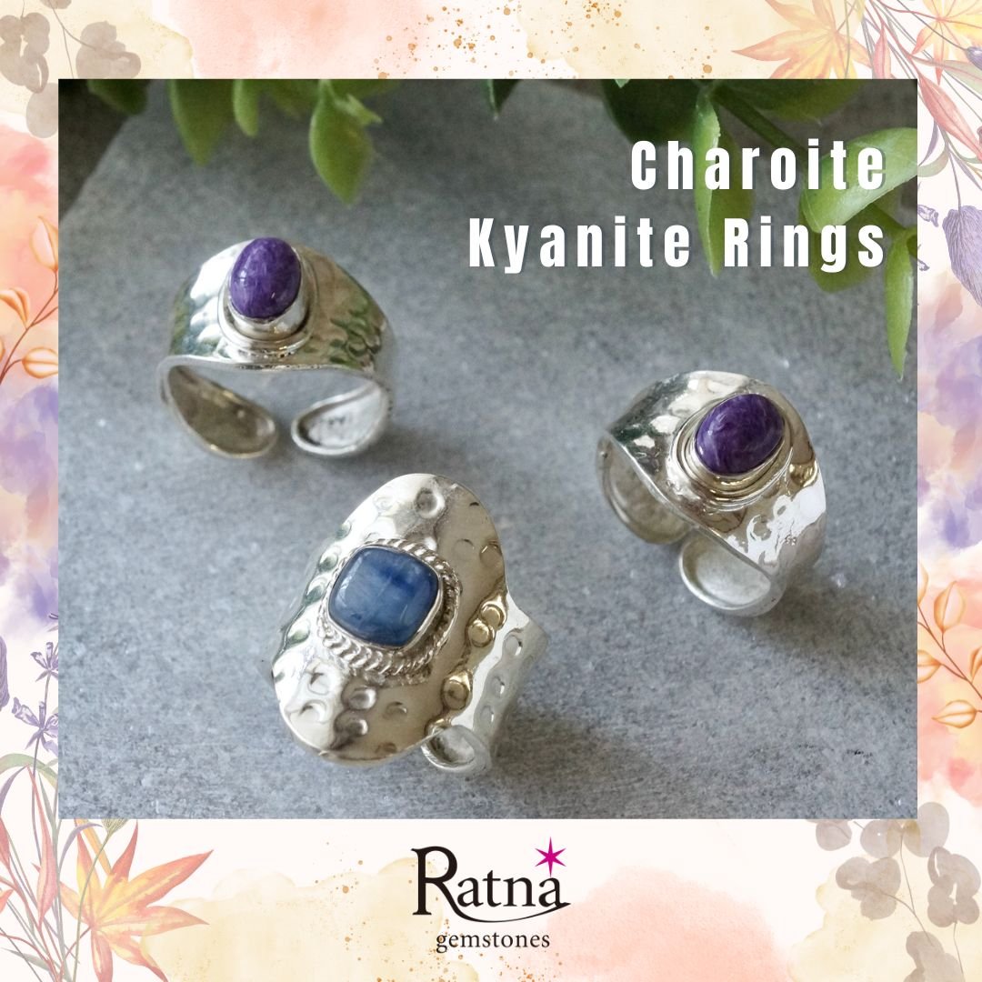 e.m./リング/シルバー/パープル Hizm/夜桜ペアリング4.5mm幅 桃×紫/純チタン製 - シルバー