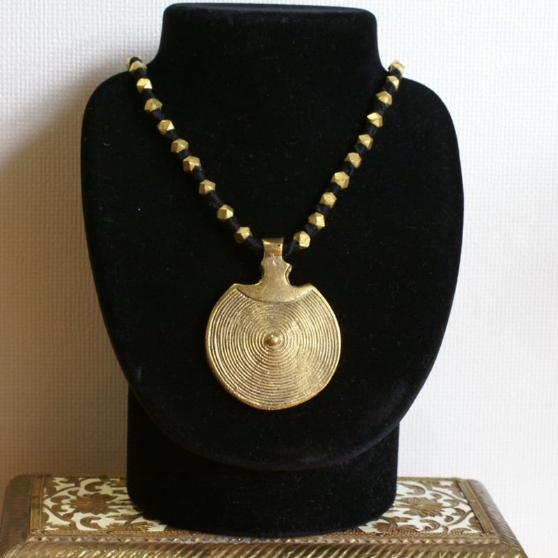 ドクラアート オリッサ真鍮 トライバルネックレス（b-77） | Ratna