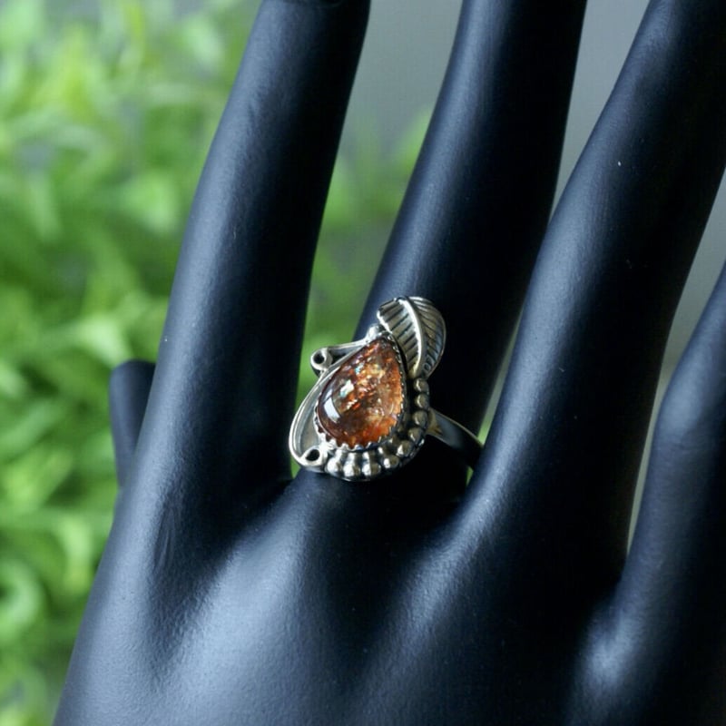 ツキボシ★非加熱アイオライトサンストーン★リング、ペンダントオーダー ツキボシ様専用☆非加熱アイオライトサンストーン☆リング