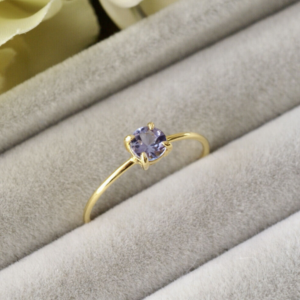 アンティーク タンザナイト 13号 リング K9 antique ring