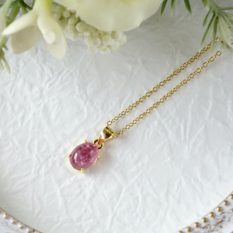 18KＹＧピンクジルコン ペンダントトップ 楽天市場】ピンクジルコン 7.3mmペアシェイプカット ペンダント