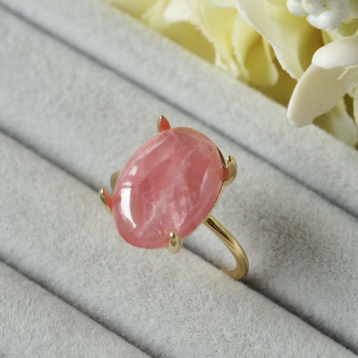 インカローズ18k+シルバーリング 【公式通販】