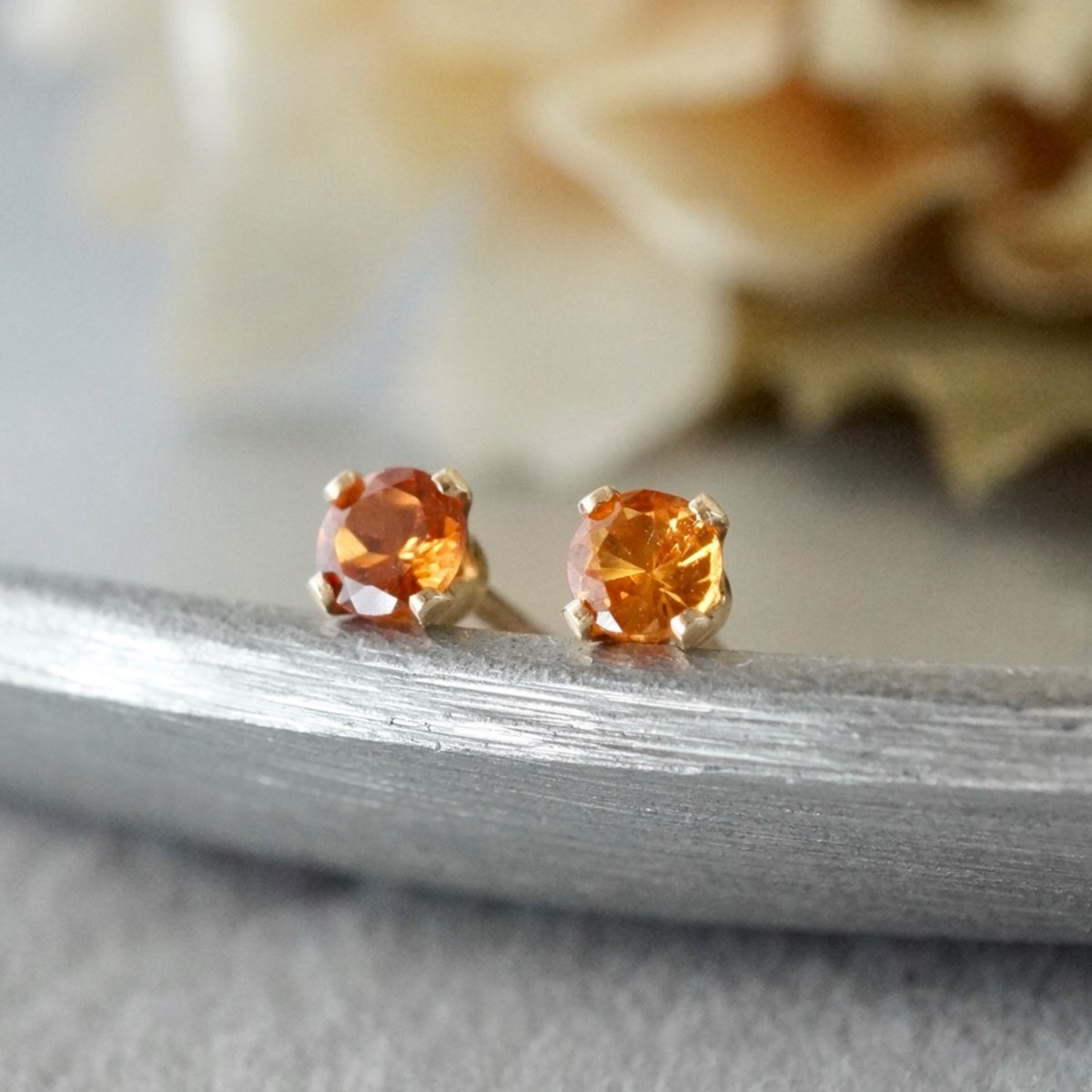 14kgfオレンジカイヤナイト・スペサルタイトガーネットブレスレット 14kgfオレンジカイヤナイト・スペサルタイトガーネットブレスレット