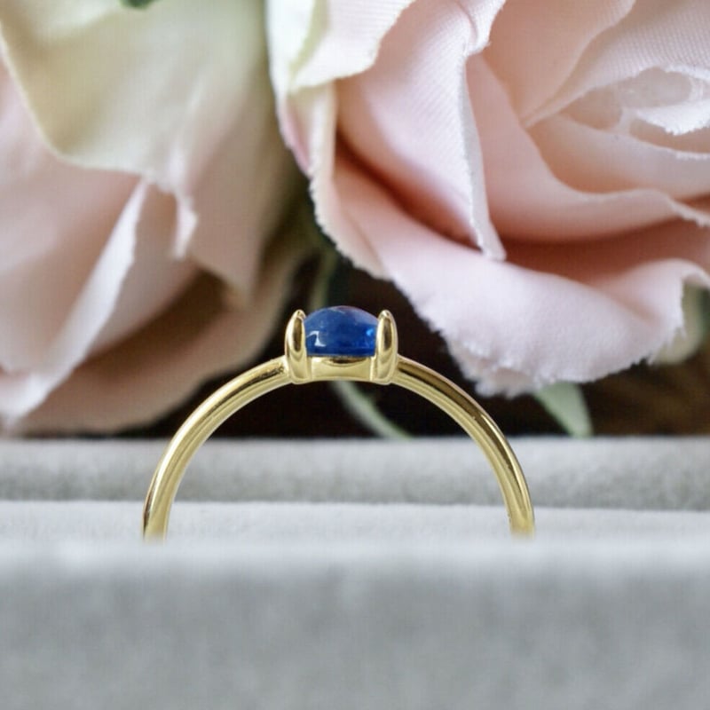 Silver925 18kgp アフガナイト リング