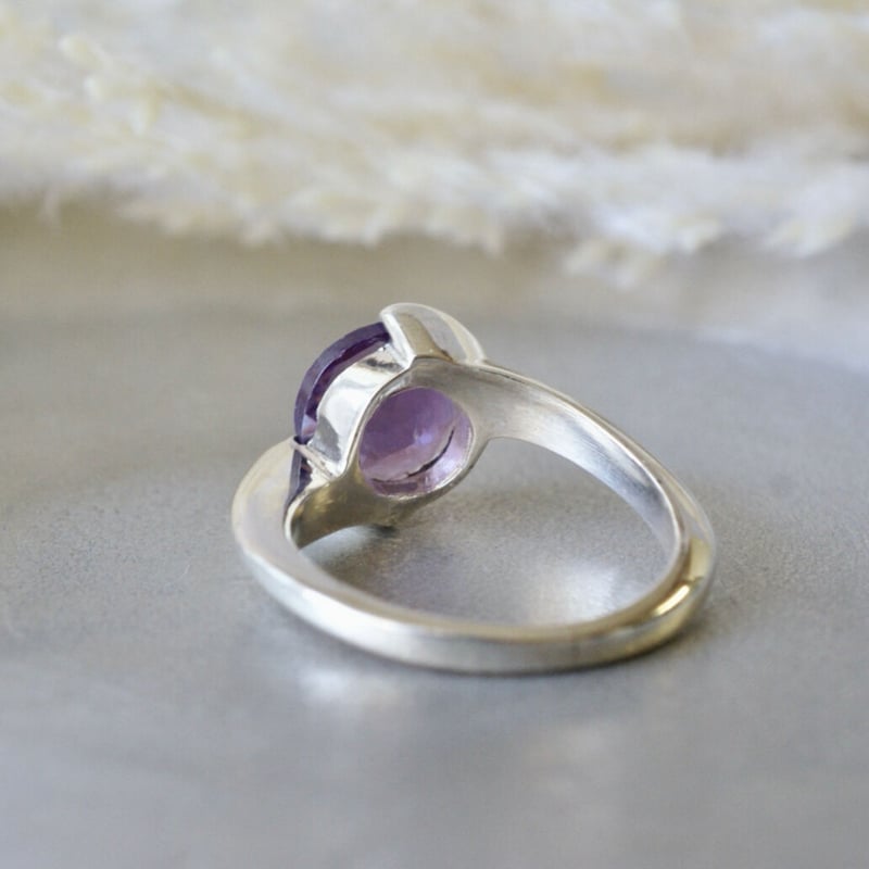 ST-76 77 925シルバー アメジストリング ST-76 77 925シルバー アメジストリング - メルカリ