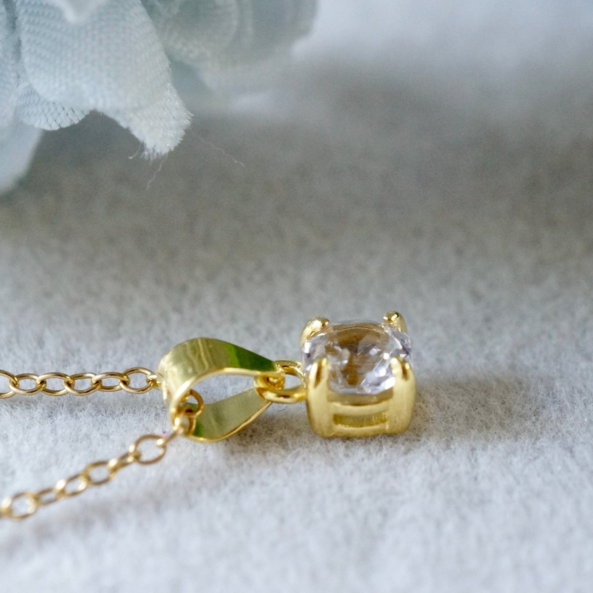 Handmade】グレー スピネル ペンダントトップ 18kゴールドプレーテド 