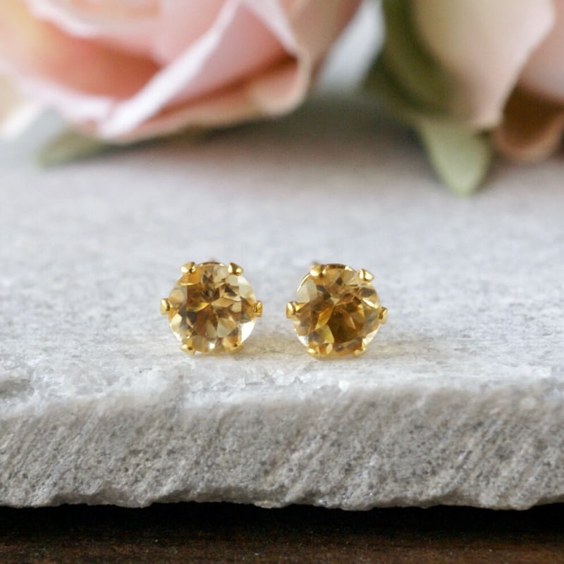 talkative ピアス　シトリン GJVA0252__CT シトリン ピアス｜ピアス｜クリスマスジュエリーは